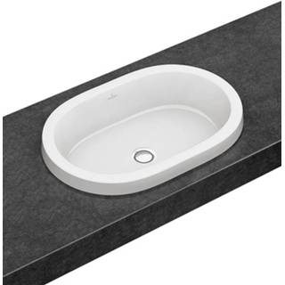 👉 Wastafel wit keramiek active Villeroy&Boch Architectura 41,5x61,5 cm Alpin CeramicPlus 4051202177775