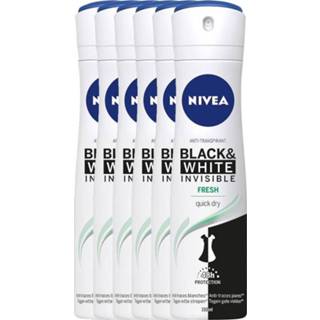 👉 Nivea Black & White Invisible Fresh Deodorant Spray Voordeelverpakking