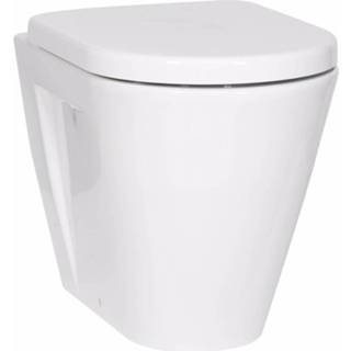 👉 Wit active Ben Sito Back-to-wall staand toilet