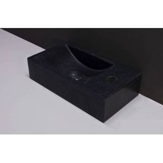 👉 Fontein active Forza Venetia kraangat rechts 40x22x10 cm Graniet gezoet