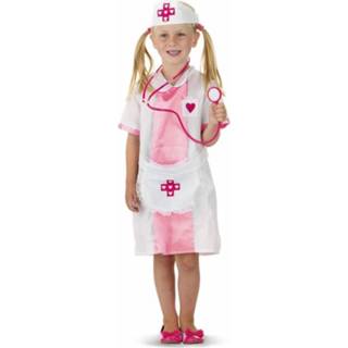 👉 Verpleegsterkostuum multi synthetisch meisjes Verpleegster kostuum voor meiden