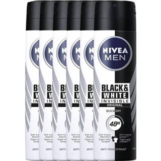 👉 Nivea Men Black & White Invisible Original Deodorant Spray Voordeelverpakking