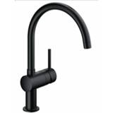 👉 Zwart active ta Grohe Minta Keukenmengkraan met draaibare C uitloop 4005176980640