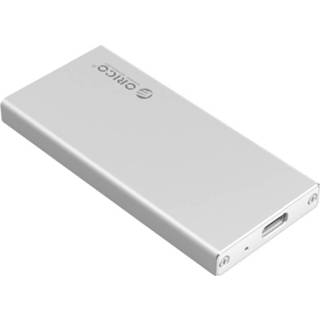 👉 Opbergbox zilver aluminium ORICO MSA-UC3 USB 3.1 Type C Aluminum External Storage Enclosure Hard Disk Box for 50mm x 30mm M-SATA SSD(Silver) 6922465446329
