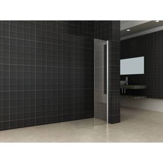 👉 Zijwand active Saqu met muurprofiel 30x200 cm Nano Rookglas 8714175928916