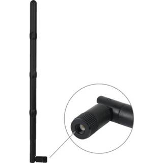 👉 Netwerk antenne zwart mannen 15DBi draadloos RP-SMA mannetje (zwart) 6922853107863