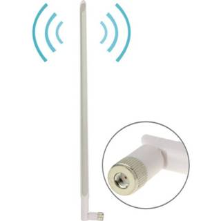 Netwerk antenne wit mannen 2.4GHz draadloos 15dBi RP-SMA mannetje 6922465723819
