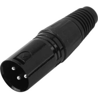 👉 Microfoon zwart 3 Pin XLR Female Plug Microphone Connector Adapter (Black) 6922907710261