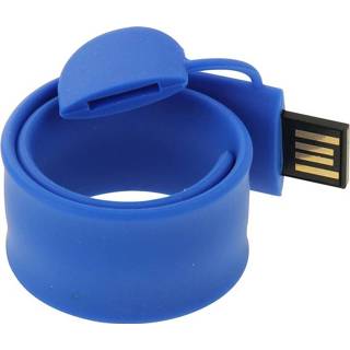 👉 Siliconen armband blauw silicone Bracelet USB Flash Disk with 16GB Memory(Dark Blue) 6922459830363