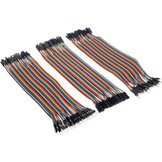 👉 Breadboard vrouwen 40 PCs Male to / Female Jumper Cable (120 per package) 6922298309112