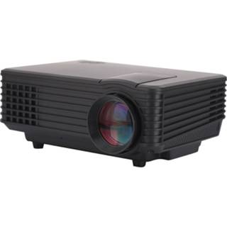 👉 Projector zwart RD-805 800LM 800x480 Home Theater LED with Remote Controller Support HDMI VGA AV USB Interfaces(Black) 6922025737737 6167005269062