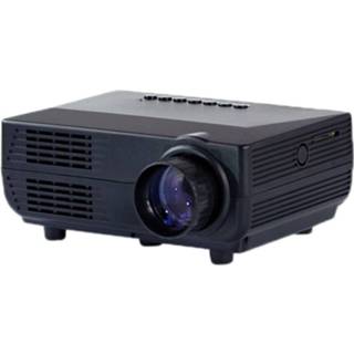 👉 Projector zwart VS311 Mini 150 Lumens LED 480x320 SVGA Multimedia Video Support HDMI / SD USB VGA AV Projecting Distance: 1-5m(Black) 6922679673634 6167005269109