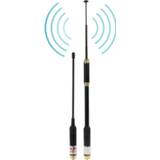 👉 Draagbare radio AL-800 Dual Band 144/430MHz High Gain SMA-F Telescopic Handheld Antenna for Walkie Talkie Length: 22cm / 86cm 6922867981008
