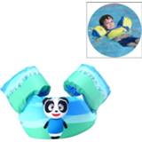 👉 Badpak baby's kinderen Panda patroon Children Swimming Lifesaving Equipment Buoyancy Swimsuit Vest Sleeves Back Floating Arm Swim Rings Snorkeling Suit Afmeting: 86cm geschikt voor 2-7 Years of Age Within 10-30kg Baby Use 6922164980360