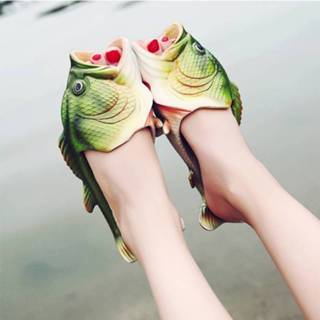 👉 Sandaal EVA mannen Vissen stijl materiaal zomer strand sandalen simulatie vis Slippers voor grootte: 40 yard 6922958371565