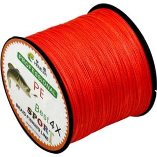 👉 Rood PE 6.0# 0.40mm 60LB 27.2kg Tension 500m Extra Strong 4 Shares Braid Fishing Line Kite Line(rood) 6922485081746 6441484446269