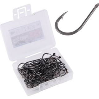 👉 Carbon steel 7# 70 PCS (Single Box) Fish Barbed Hook Fishing Hooks metout Hole 6922787487277