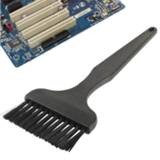 👉 Handvat zwart Electronic Component 12 Beam Flat Handle Antistatic Cleaning Brush Length: 17cm(Black) 6922157006794