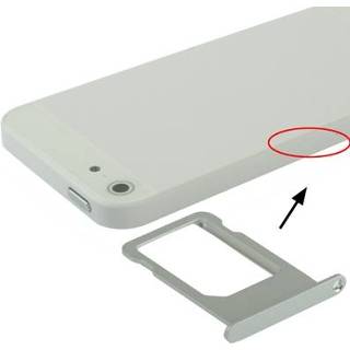 👉 Kaarthouder zilver IPartsBuy Original Sim Card Tray Holder for iPhone 5(Silver) 6922450906807