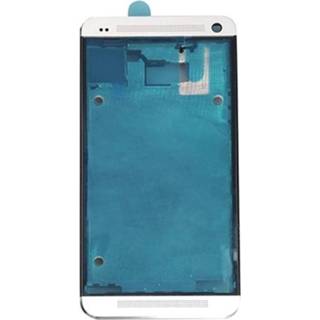 👉 Bezel wit IPartsBuy Front Housing LCD Frame Plate Replacement for HTC One M7 / 801e(White) 6922854094940 6167005315622