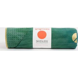 👉 Handdoek active mannen Manduka yogitoes BIG Size SKIDLESS - Peacock