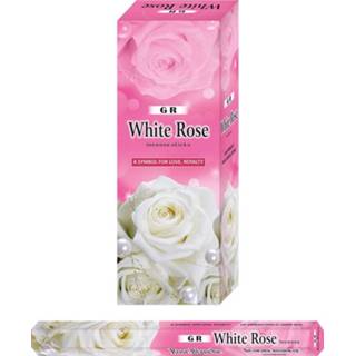 Wierook rose, 6 pakjes wit rose active ET8904143611074 72174 G.R Wierook wit rose active G.R. White (6 pakjes) 8904143611074