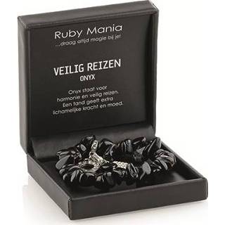 👉 Armband active mannen Ruby Mania Onyx Nugget (Model 12) 8718561011725