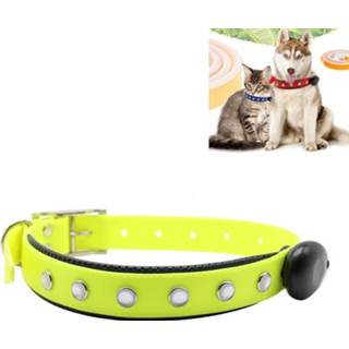 👉 Waterdichte LED geel PVC Materiaal Waterdicht licht Adjustable Collar USB Oplaadbare Pet Dogs Afmeting: 65*2.5 cm (geel) 6922678638825 6267051837311
