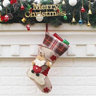 👉 Ornament Hang Christmas Stockings Present Bag Random Style Delivery 6922405279857