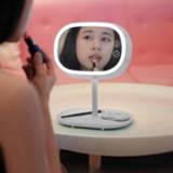 👉 Schakelaar wit OneFire 1.32W 150 LM Multi-functie Touch Switch Oplaadbare Makeup Mirror LED Desk Lamp Night licht DC 5Vwit 6922414805672