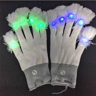 👉 Handschoenen 1 Pair lichtgevend Gloves LED Kleurrijk Flashing Warm 6922258102388