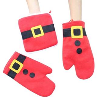 👉 Handschoenen Christmas Home Heat Insulation Pad en Gloves Set 6922662392986