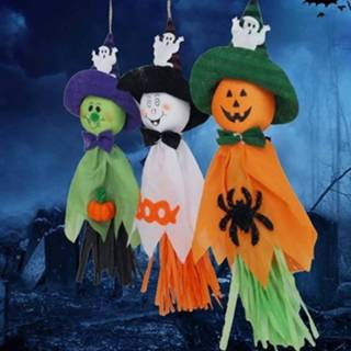 👉 Hanger 3 PCS Halloween Hanging Ghost Pendant Pumpkin Decorations Random Kleur Delivery 6922185612523