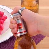 👉 Blikopener zilver metalen Ring Style Metal Beer Bottle & Can Opener Inner Diameter: 2.2cm(zilver) 6922954761278