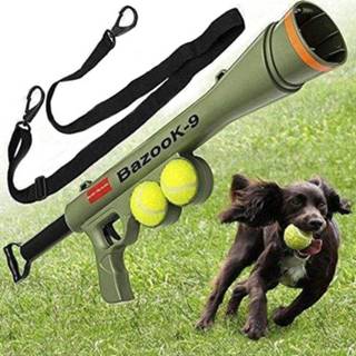 👉 Pet Supplies Toy Training Dog Launcher Firing Gun Remote Speed Aiming Tennis Afmeting:52*19*9cm 6922831266360