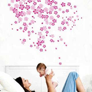 👉 Muursticker PVC DIY Fashion Self Adhesive verwijderbaar Wall Stickers / Huis Interior Decoration Pictures -- Bloemen Afmeting: 70cm x 50cm 6922831053649