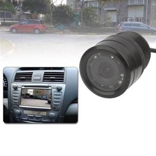 👉 Cameralens zwart LED Sensor Car Rear View Camera Support Kleur Lens/ 120 Degrees Viewable / Waterdicht & Night functie Diameter: 31mm (E328)(zwart) 6922632254290