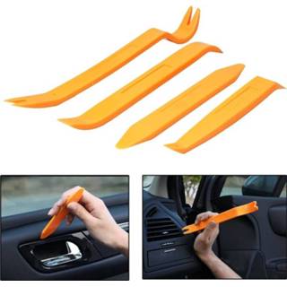 👉 Dashboard oranje 4 in 1 auto audio System Door Panel Removal Tools Kit(Oranje) 6922873995471