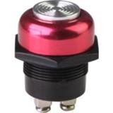 👉 Contactschakelaar rood gegalvaniseerde Push Start Ignition Switch voor Racing Sport (DC 12V) Electroplated 6922944826673