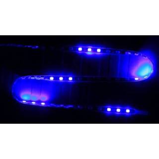 Motorfiet blauw SMD 45cm 45 LEDs 2835 Flexible licht LED Casing Strip voor Car Motorcycle DC 12V(blauw licht) 6922471909788