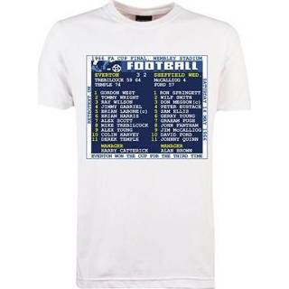 👉 Shirt wit TOFFS - FA Cup Finale 1966 (Everton) Retrotext T-Shirt