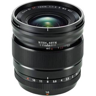 👉 Zwart Fujifilm FUJINON XF 16mm F1.4 R WR