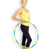 👉 Massage hoelahoep PE plastic kunststof kinderen 16-Section verwijderbaar Collapsible Hula Hoop voor Kids 6922176253223