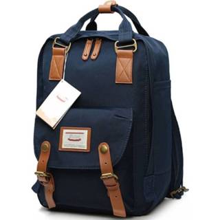 👉 Casual rugzak blauw Fashion Travel Backpack Laptop Bag Student met Handle Afmeting: 38*28*15cm(donker blauw) 6922923405028 6923085917459