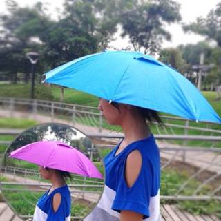 👉 Grote vis paars large Outdoor Fishing Umbrella Hat Cycling Hiking Camping Beach Sunshade Sunny Rainy Anti-UV Cap With Band(paars) 6922386456698 6925748153402