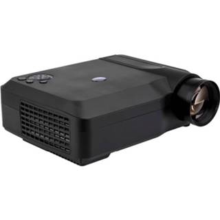 👉 Projector zwart Weijoy L3 300ANSI Lumens 5.8 inch LCD Technology HD 1280*768 pixel met Remote Control VGA HDMI (zwart) 6922655262524