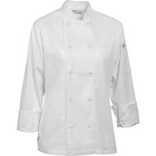 👉 Koks buis s XS wit l m XL vrouwen Chef Works Marbella Executive dames koksbuis -