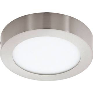 👉 Plastic kunststof aluminium modern zilver plafondlampen wit LED-plafondlamp Fueva III, Eglo 9002759945237
