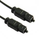 Audiokabel zwart Optisch Audio Kabel, OD: 2.2mm, Lengte: 2 meter (zwart) 6922097020645