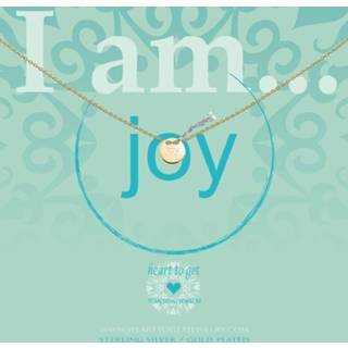 👉 Active I Am Collection vrouwen Heart to get IAM432N-JOY-G joy ketting verguld 8718924366158